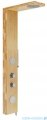 Corsan Balti panel prysznicowy z termostatem chrom drewno bambusowe B-001TCH