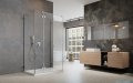 Radaway Essenza Pro Brushed Nickel Kdj+S kabina 100x80x100cm lewa szczotkowany nikiel 10097380-91-01L/10098100-01-01/10098100-01-01