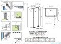 Radaway Essenza 8 Kdj kabina 80x80cm prawa szkło przejrzyste 10480512-01-01R/10470237-01-01R/10113080-01-01