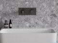 Omnires Contour bateria umywalkowa podtynkowa antracyt CT8015AT
