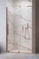 Radaway Furo SL Brushed Copper DWJ drzwi prysznicowe 110cm prawe szczotkowane miedź 10307572-93-01R/10110530-01-01