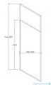 Besco Icon kabina walk-in loft 120x200cm przejrzyste IC-120-200C