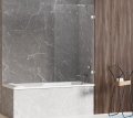 New Trendy Avexa parawan nawannowy z wspornikiem skośnym 60x150 cm przejrzyste EXK-1949