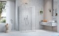 Radaway Fuenta Kdj+S kabina 90x110x90cm lewa chrom połysk szkło przejrzyste 1384050-01-01/1384023-01-01L/1384050-01-01