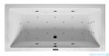 Riho Lusso wanna prostokąta 180x80cm z hydromasażem BLISS lewa B036009005