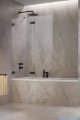 Radaway Essenza Pro Brushed GunMetal Pnd II parawan nawannowy 130cm lewy szczotkowany grafit 10102130-92-01L