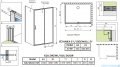 Radaway Premium Pro Kdj kabina 150x90cm prawa szkło przejrzyste 1015150-01-01R/1016090-01-01