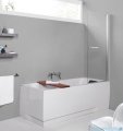 Sanplast KW/PRIII-70 parawan nawannowy przyścienny szkło przejrzyste 600-073-1010-01-401