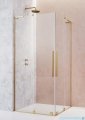 Radaway Furo SL Gold KDD kabina 80x80cm złoty połysk/szkło przejrzyste 10305080-09-01L/10305080-09-01R