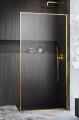 Radaway Modo F II Gold kabina Walk-in 120x201cm Złoty połysk szkło przejrzyste 10409124-09-01