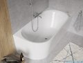 The North Bath Calia wanna wolnostojąca przyścienna prawa 170x80cm + syfon Klik-klak 6845-1701R