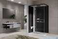 Novellini Glax 2 2.0 kabina z hydromasażem hydro plus 120x90 lewa biała G222P299SM1L-1UH