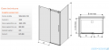 Sanplast kabina KND2/ALTII 90x160-170 narożna prostokątna przejrzysta 600-121-0961-42-401