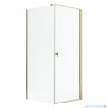 Radaway Nes Kdj I Gold kabina 80x75cm prawa złoty połysk 10022080-09-01R/10039075-01-01