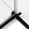 New Trendy Avexa Black drzwi wnękowe 100x200 cm przejrzyste lewe EXK-1550