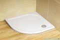 Radaway Eos PDD kabina prysznicowa 90x90 szkło przejrzyste + brodzik Delos A + syfon 37603-01-01N
