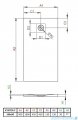 Radaway Kyntos F brodzik 180x90cm cemento HKF18090-74
