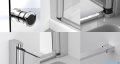 Radaway Eos DWS drzwi prysznicowe 110 prawe przejrzyste 137991-01-01R