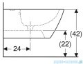 Geberit Smyle Square bidet wiszący biały KeraTect 500.209.01.8