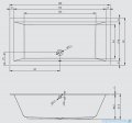 Riho Lugo wanna prostokątna 190x90 z hydromasażem PRO Hydro 6+4+2/Aero 11 BT05P7