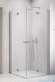 Radaway Nes Kdd B Brushed Nickel kabina 90x100cm szczotkowany nikiel 10024090-91-01L/10024100-91-01R