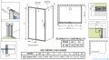 Radaway Premium Pro Kdj kabina 150x100cm lewa szkło przejrzyste 1015150-01-01L/1016100-01-01
