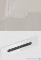 The North Bath Calia wanna wolnostojąca przyścienna lewa 150x75cm + syfon Klik-klak 6845-1501L