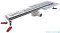 Wiper New Premium Zonda Odpływ liniowy z kołnierzem 50 cm syfon drop 50 mat 500.0168.03.050