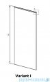 Radaway Modo XL kabina Walk-in 100-160×250-300 szkło przejrzyste 10mm 389409-01-01