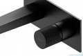 Omnires Contour bateria umywalkowa podtynkowa antracyt CT8015AT