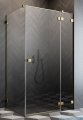 Radaway Essenza Pro Gold Kdj kabina 90x100cm prawa złoty połysk/szkło przejrzyste 10097090-09-01R/10098100-01-01
