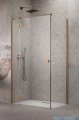 Radaway Essenza 8 Brushed Copper Kdj kabina 90x80cm lewa szczotkowana miedź 10480612-01-01L/10470237-93-01L/10113080-01-01