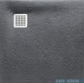 Roca Terran 90x90cm brodzik kwadratowy konglomeratowy szary łupek AP10338438401200