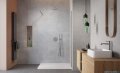 Radaway Modo X Brushed Nickel II kabina Walk-in 90x200 szczotkowany nikiel/przejrzyste 10mm 389294-91-01