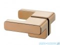 New Trendy Eventa Copper Shine kabina prysznicowa prostokątna 110x100x200 cm lewa przejrzyste miedź połysk EXK-6391