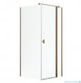 Radaway Nes Kdj II Brushed Copper kabina 120x80cm prawa szczotkowana miedź 10032120-93-01R/10039080-01-01