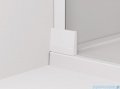 SanSwiss Cadura White Line drzwi wahadłowe 80cm jednoczęściowe prawe z polem stałym biały mat CA13D0800907