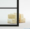 Radaway Furo SL Black DWJ drzwi 100cm lewe czarny mat/szkło przejrzyste 10307522-54-01L/10110480-01-01