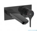 Roca INSIGNIA bateria umywalkowa podtynkowa ścienna Titanium Black EVERLUX-PVD  A5A353ACN0