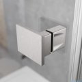 Radaway Essenza Pro Brushed Nickel Kdj kabina 110x110cm lewa szczotkowany nikiel 10097110-91-01L/10098110-01-01