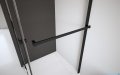 Radaway Idea Black Kdd kabina 80x120cm czarny mat/szkło przejrzyste 387061-54-01L/387064-54-01R