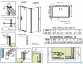 Radaway Idea Black Kds kabina prysznicowa 110x110 lewa czarny mat/szkło przejrzyste 10115110-54-01L/10117110-01-01
