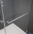 Radaway Nes Kdj B Brushed Nickel kabina 100x100cm lewa szczotkowany nikiel 10025100-91-01L/10039100-01-01