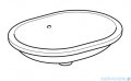 Geberit VariForm Umywalka owalna z przelewem 62,5x49cm KeraTect 500.756.00.2