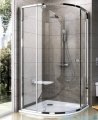 Ravak Pivot PSKK3 kabina półokrągła 100x100 aluminium transparent Anticalc 376AAC00Z1
