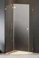 Radaway Essenza Pro Gold Ptj kabina pięciokątna 90x100 lewa złoty połysk/szkło przejrzyste 10100000-09-01L/10100700-01-01