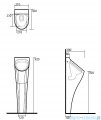Kerasan Pisuar stojący Aquatech 3730