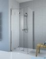 Radaway Fuenta New KDJ-B kabina prysznicowa 90x110 lewa przejrzyste + brodzik Doros D + syfon