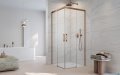 Radaway Idea Kdd Brushed Copper kabina 75x110cm szczotkowana miedź 387066-93-01L/387063-93-01R