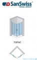 SanSwiss Top-Line TOPAC Wejście narożne 100cm profil srebrny Lewe TOPG10000107